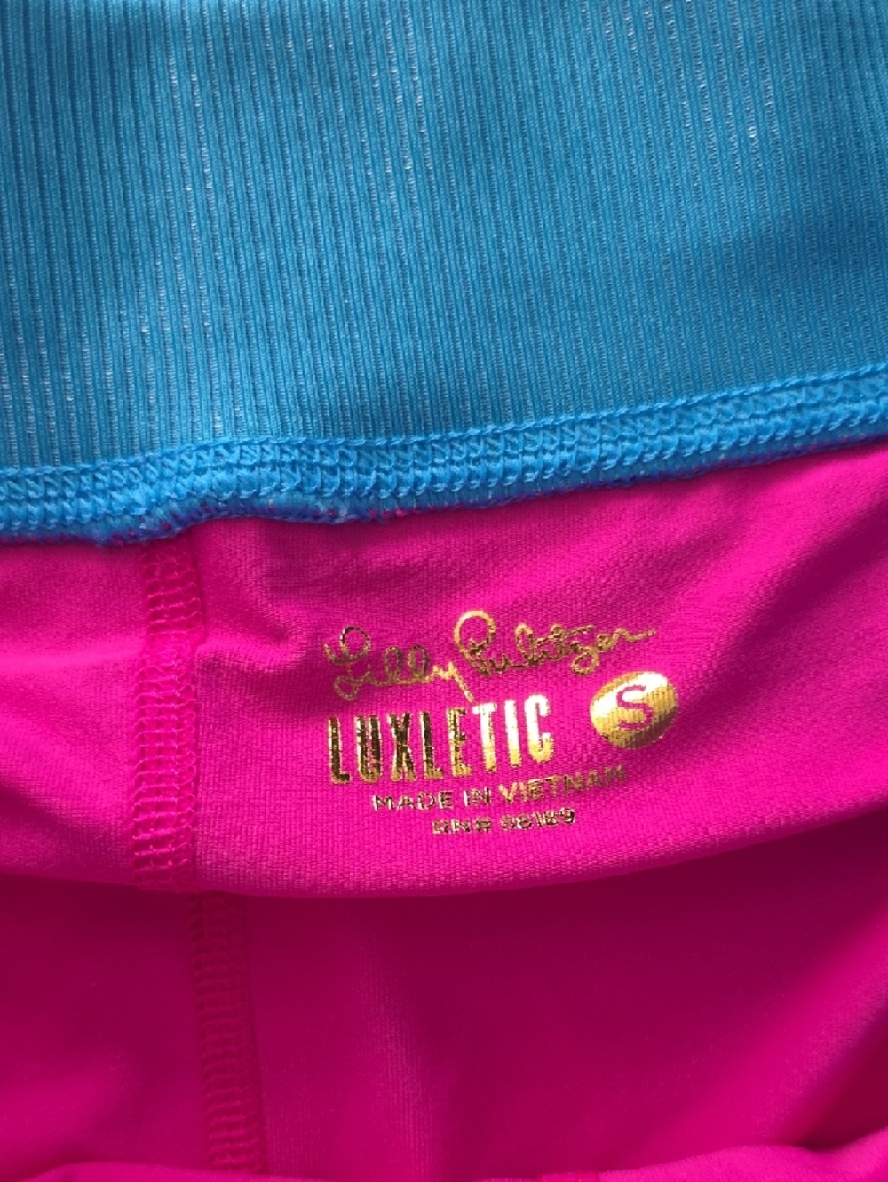 Lilly Pulitzer Aqua Floral Ruffle Skort - Picture 5 of 9